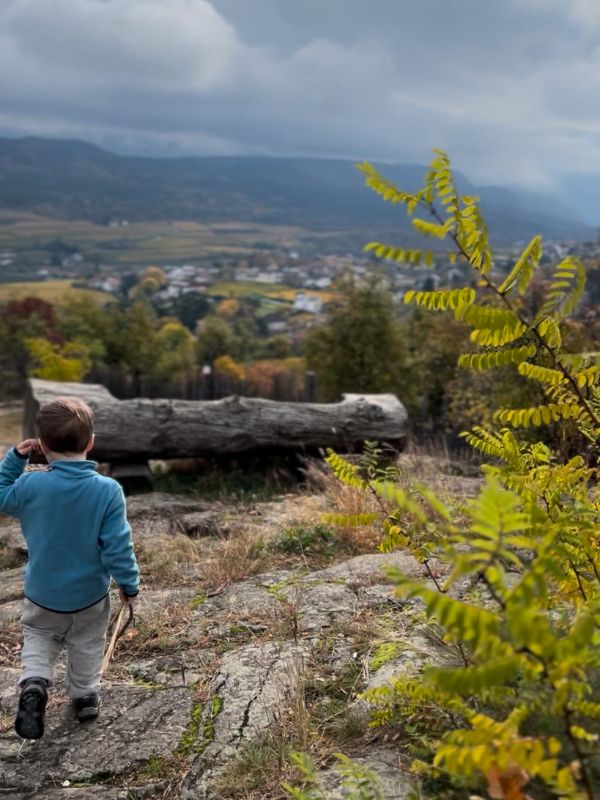 Die Gleifkirche in Eppan - Wanderung mit Kindern (4) Die Gleifkirche in Eppan - Wanderung mit Kindern
