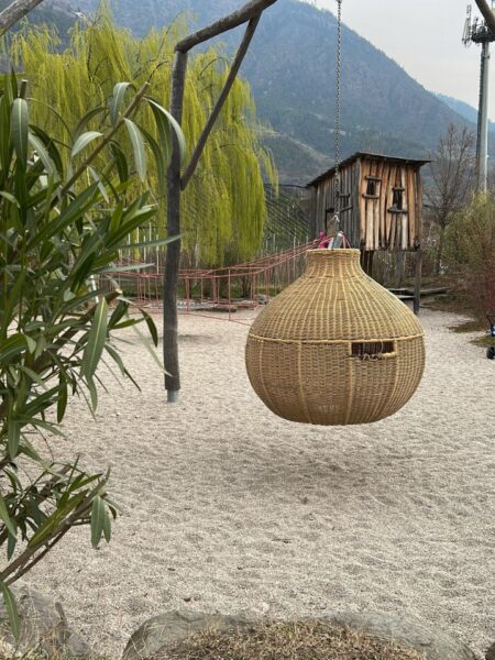 Abenteuersepielplatz in Algund bei Meran für Familien