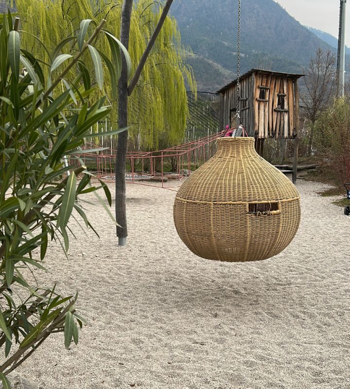 Abenteuersepielplatz in Algund bei Meran für Familien