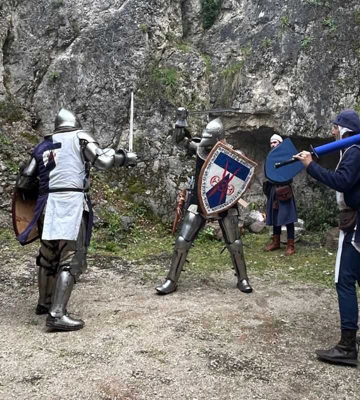Ritterspiele auf der Haderburg in Südtirol