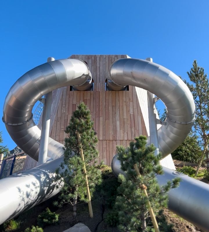 Looping Rutschen beim Outdoor Kids Camp bei Meran 2000