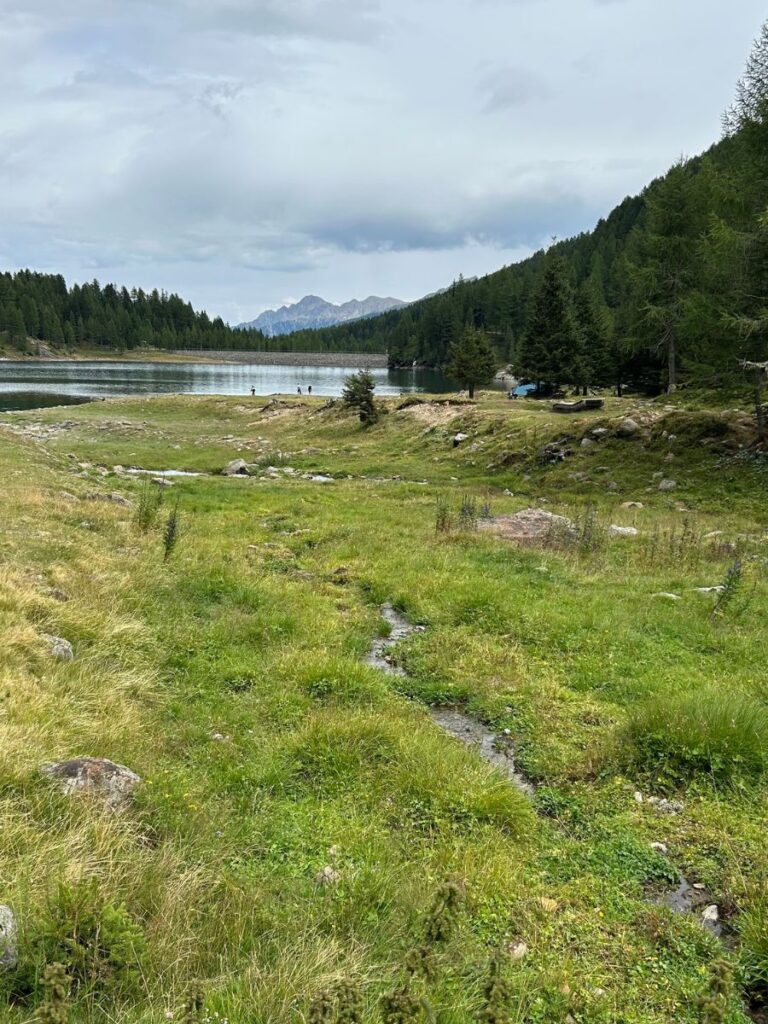 Wanderung um den Weißbrunnsee im Ultental - Wanderungen mit Kindern im Ultental
