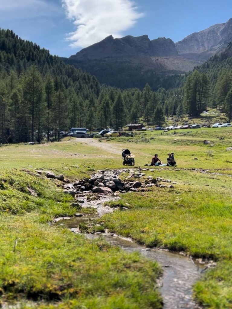 Wanderung um den Weißbrunnsee im Ultental - Wanderungen mit Kindern im Ultental