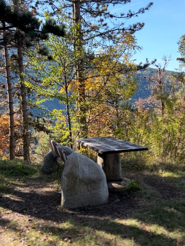 Geopfad in Teis - Erlebnisweg bei Villnöss mit Kindern (8) Geopfad in Teis mit Kindern - Aussichtspunkt