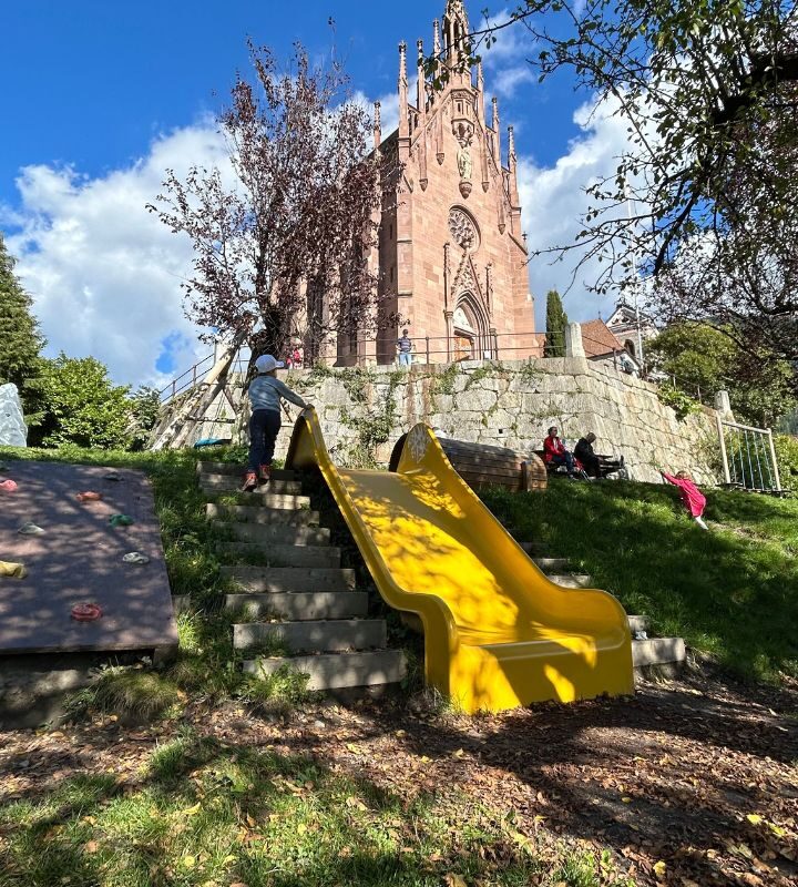 Spielplatz in Schenna bei Meran
