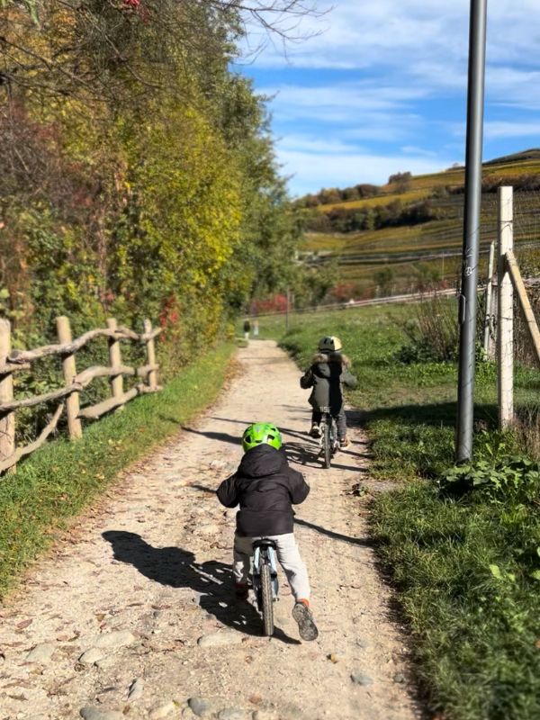 Wanderung von Brixen am Eisack entlang zum Kloster Neustift - Bistro Frischluft (10) Wanderung entlang des Eisackufers bei Brixen mit Kindern