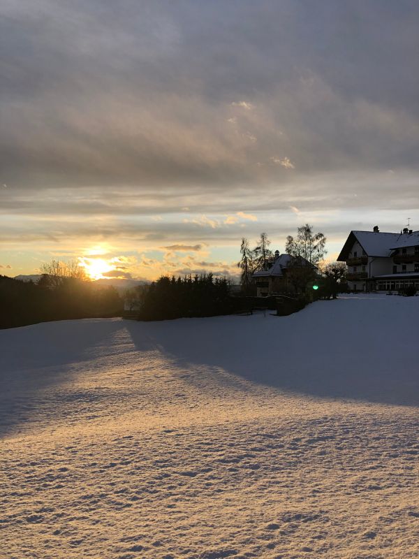 Sigmund Freud Promenade - Wanderung auf dem Ritten mit Kindern (6) Wanderung auf der Sigmund Freud Promenade auf dem Ritten im Winter