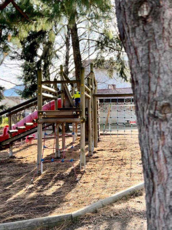 EIlsaufen in Marling mit Kindern in Südtirol (1) Spielplatz in Marling bei Meran