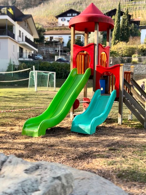 EIlsaufen in Marling mit Kindern in Südtirol (21) Spielplatz in Marling bei Meran