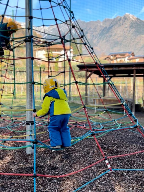 EIlsaufen in Marling mit Kindern in Südtirol (23) Spielplatz in Marling bei Meran
