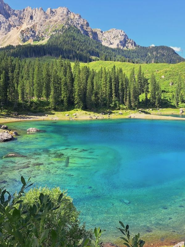 Karersee _Wanderung_Dolomiten_Südtirol mit Kindern (2)