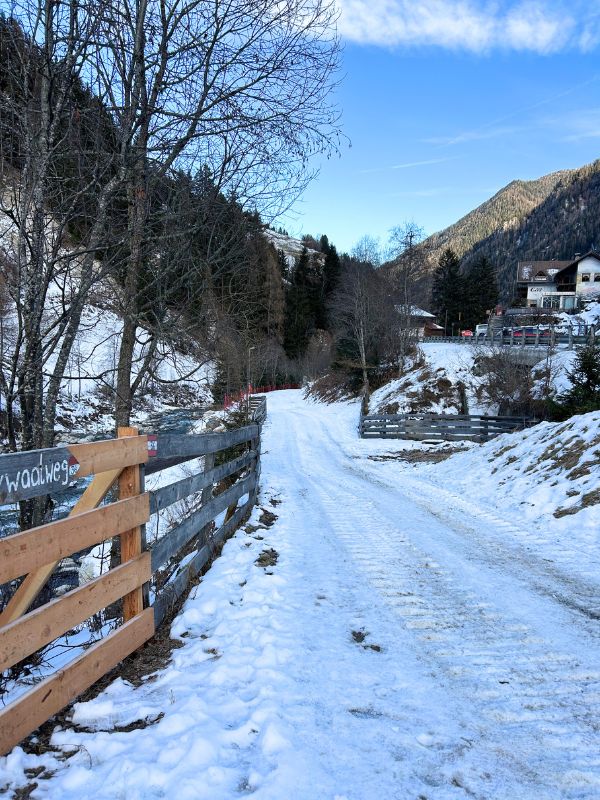 Rodelbahn Hölderle im Martelltal