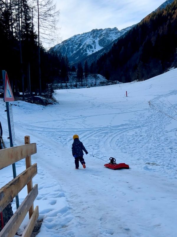 Rodelbahn Hölderle im Martelltal
