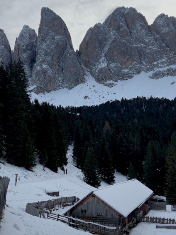 Rodeln mit Kindern in Südtirol - Dusler Alm in Villnöss