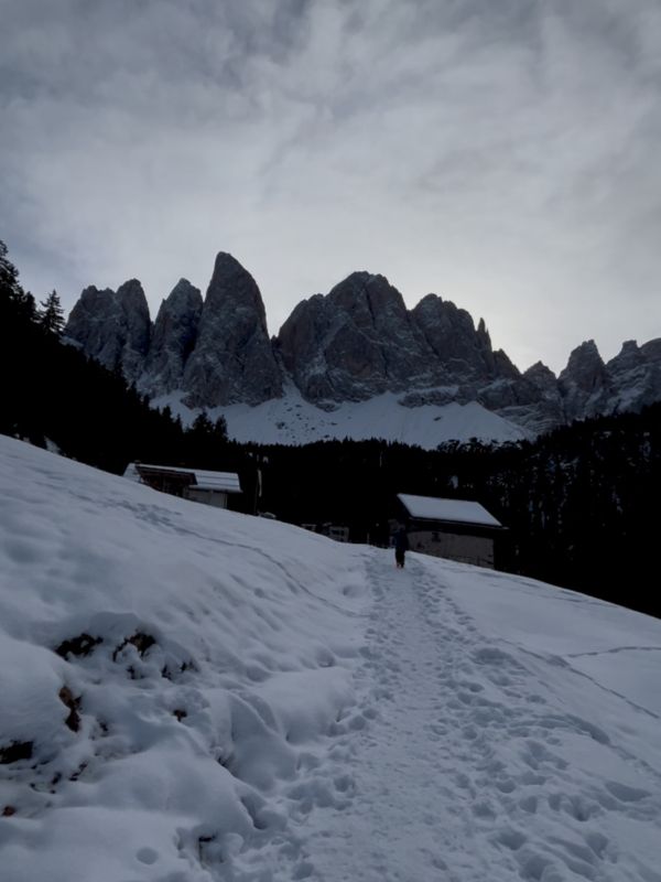 Rodeln mit Kindern in Südtirol - Dusler Alm in Villnöss