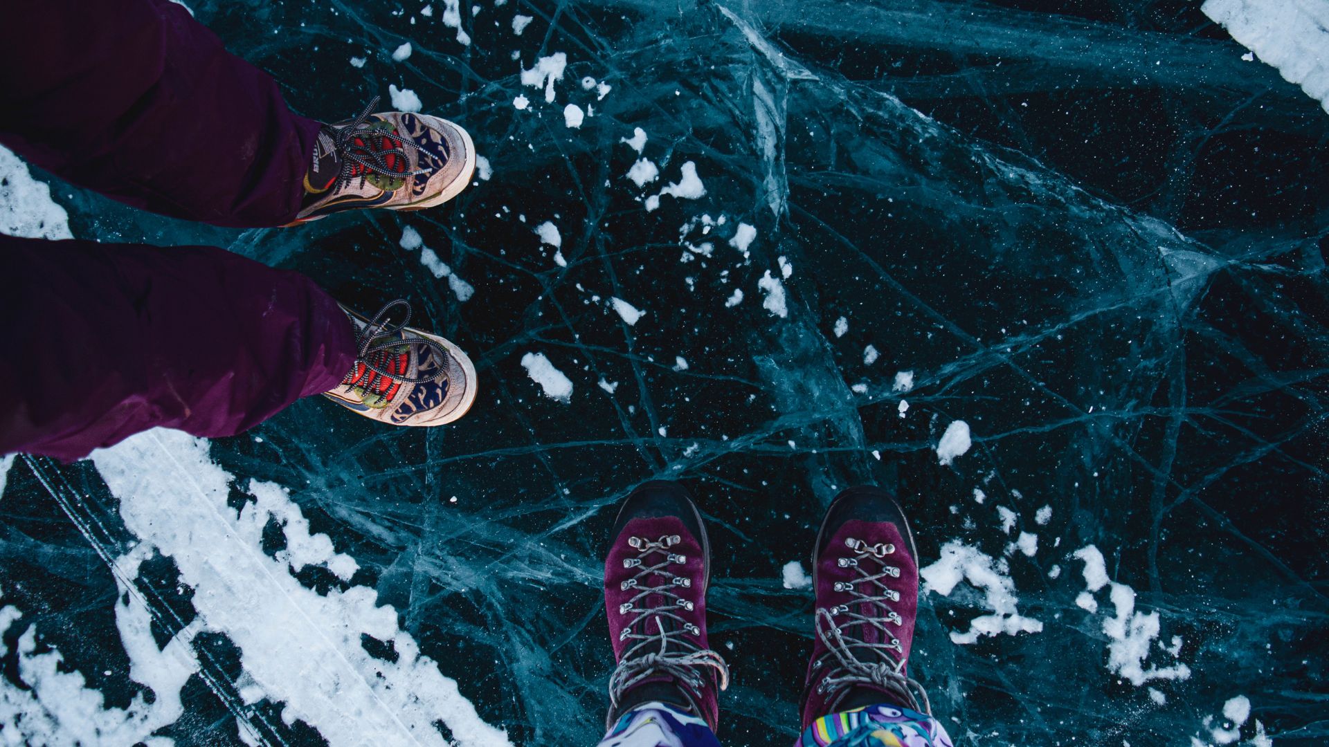 Eislaufen auf Südtirols Seen