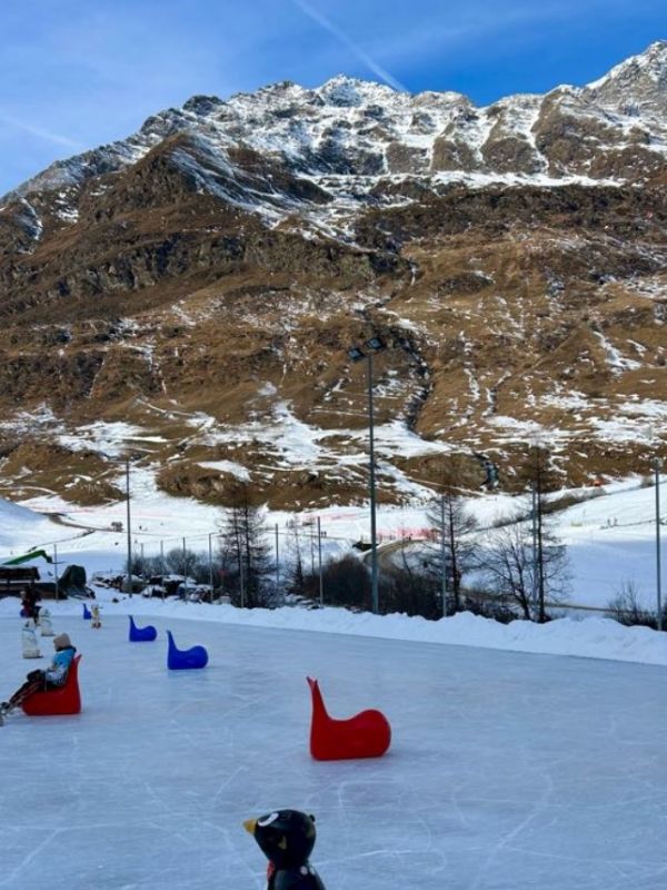 Eislaufplatz in Pfelders im Passeiertal