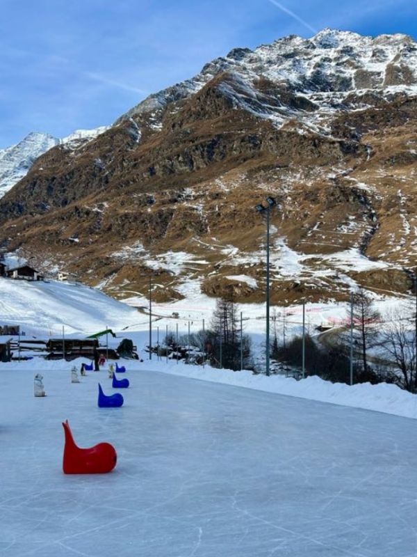 Eislaufplatz in Pfelders im Passeiertal