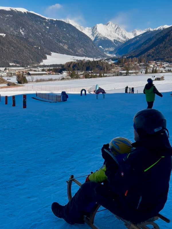 Kids Area Panorama in Olang - Winter im Pustertal mit Kindern