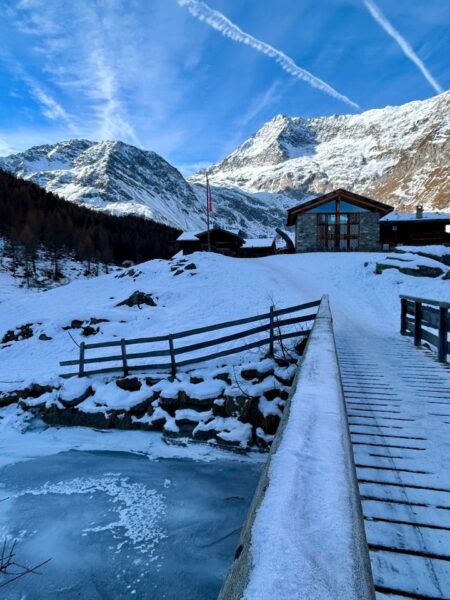 Rodeln und Wanderung zum Lazinser Hof in Pfelders im Passeiertal