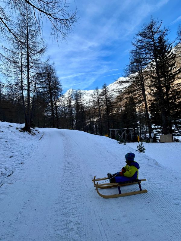 Lazinser Hof in Pfelders in Passeier - Rodeln und Wanderung im Winter