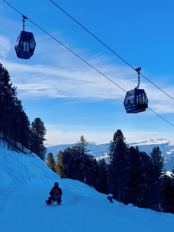 Rodeln auf der Plose in Südtirol (12) Rodeln auf der Plose bei Brixen mit Kindern