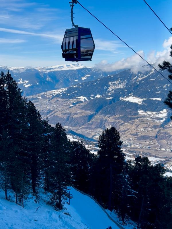 Rodeln auf der Plose in Südtirol (17) Rodeln auf der Plose bei Brixen mit Kindern