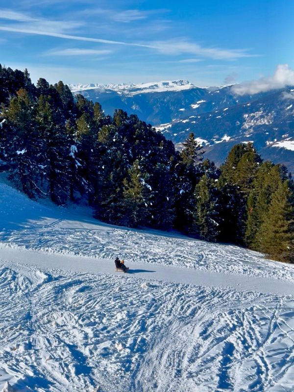 Rodeln auf der Plose in Südtirol (18) Rodeln auf der Plose bei Brixen mit Kindern