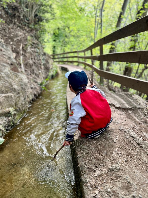 Maiser Waalweg_Kürzere Variante_Wandern mit Kindern bei Meran (1) Maiser Waalweg bei Meran - Wanderung mit Kindern