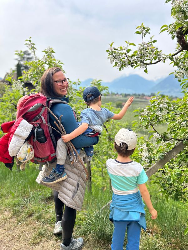 Maiser Waalweg_Kürzere Variante_Wandern mit Kindern bei Meran (13) Maiser Waalweg bei Meran - Wanderung mit Kindern