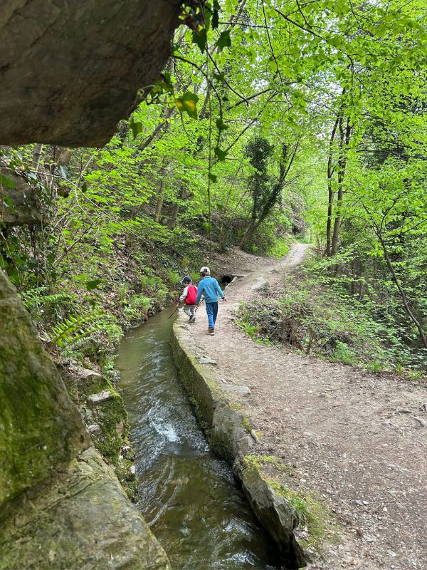 Maiser Waalweg_Kürzere Variante_Wandern mit Kindern bei Meran (15) Maiser Waalweg bei Meran - Wanderung mit Kindern