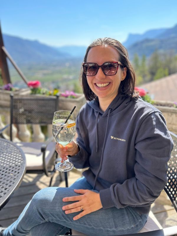 Marlinger Waalweg_Wanderung mit Kindern bei Meran in Südtirol (10) Restaurant Leitenschenke in Tscherms - Marlinger Waalweg