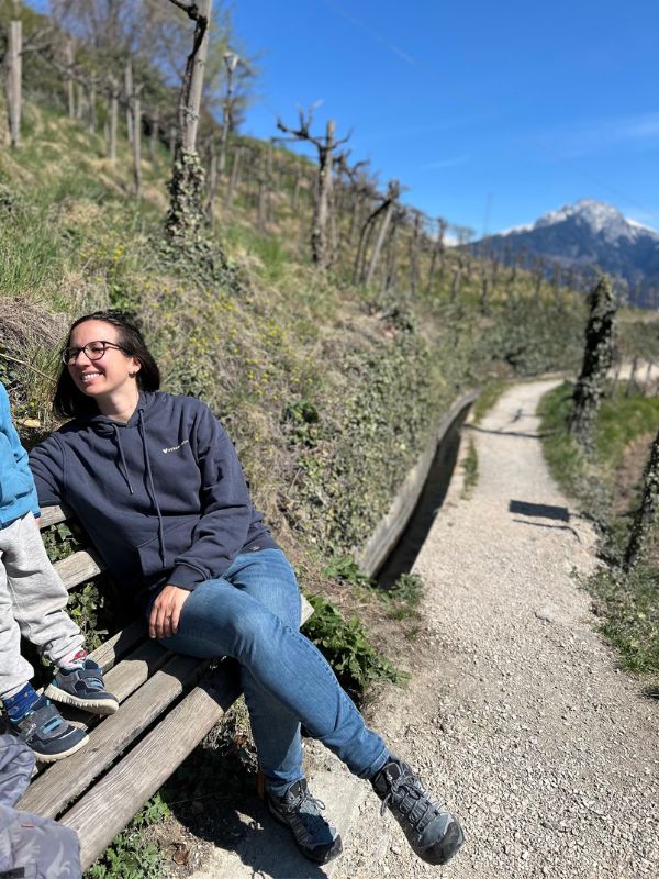 Marlinger Waalweg_Wanderung mit Kindern bei Meran in Südtirol (6) Der Marlinger Waalweg im Frühling