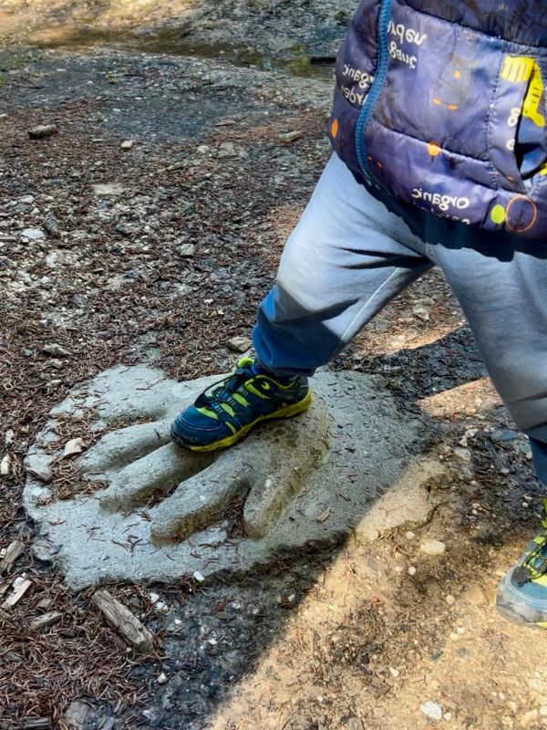 Saurierpfad Geoparc Bletterbach Aldein_Wanderung mit Kindern (18) Saurierpfad im Geoparc Bletterbach in Aldein in Südtirol - Familienführung