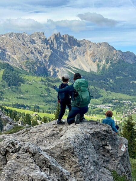 König Laurin Tour am Rosengarten_Wandern mit Kindern in den Südtiroler Dolomiten