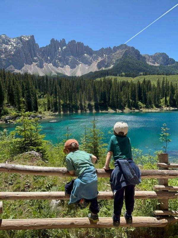 König Laurin Tour_Carezza Dolomites_Rosengarten Wanderung mit Kindern (24) König Laurin Tour am Rosengarten - Carezza Dolomites - Wandern mit Kindern in den Dolomiten in Südtirol
