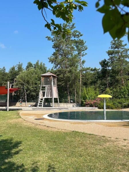 Das Schwimmbad in Klobenstein am Ritten