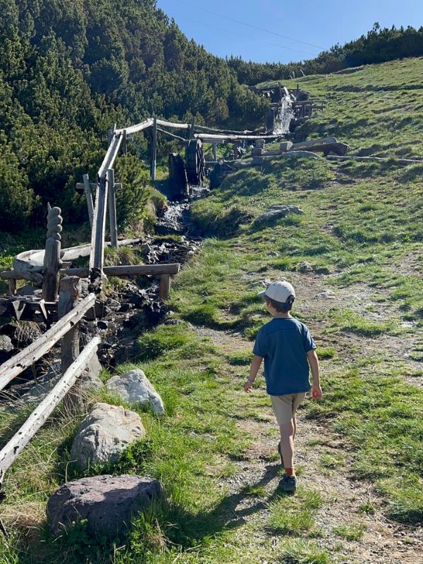 Urelsteig in Reinswald im Sarntal - Wanderung mit Kindern (4) Der Urlesteig in Reinswald im Sarntal - Wanderung mit Kindern bei Bozen