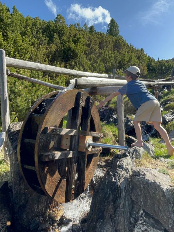 Urelsteig in Reinswald im Sarntal - Wanderung mit Kindern (7) Der Urlesteig in Reinswald im Sarntal - Wanderung mit Kindern bei Bozen