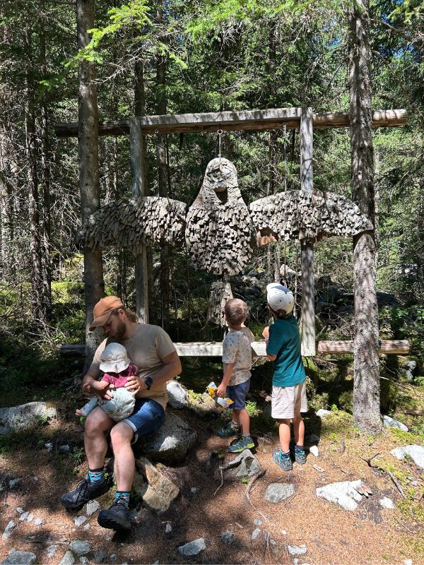 Sagenweg in Aberstückl im Sarntal_Wandern mit Kindern_Erlebnisweg (18) Der Sagenweg im Sarntal - Leichte Wanderung mit Kindern in Südtirol