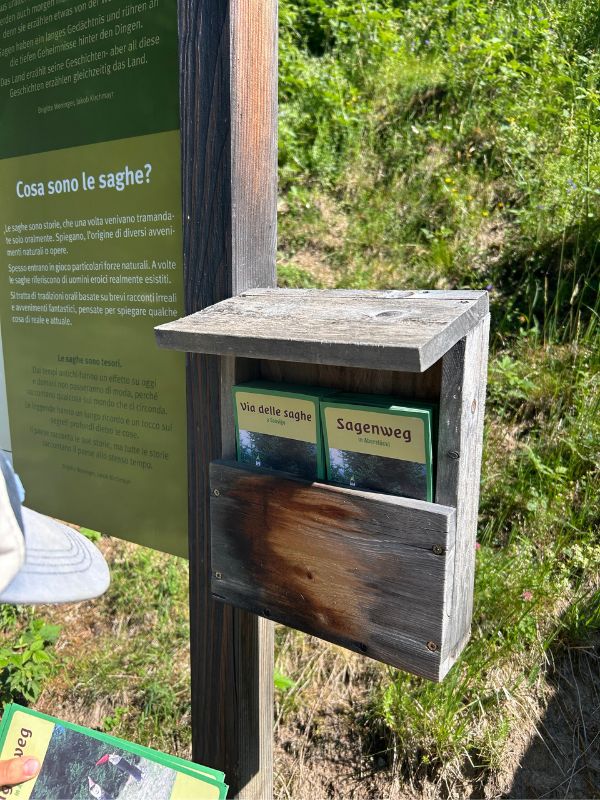 Sagenweg in Aberstückl im Sarntal_Wandern mit Kindern_Erlebnisweg (2) Der Sagenweg im Sarntal - Leichte Wanderung mit Kindern in Südtirol