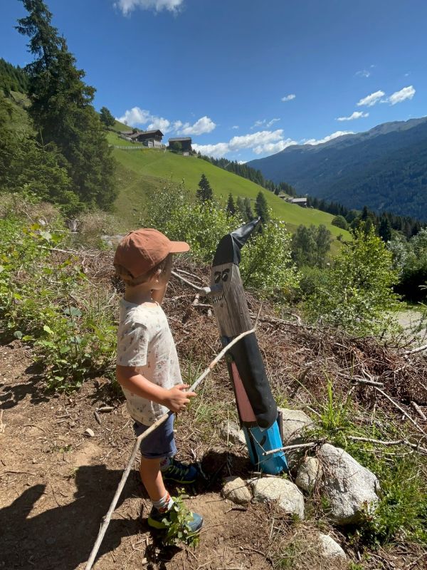 Sagenweg in Aberstückl im Sarntal_Wandern mit Kindern_Erlebnisweg (5) Der Sagenweg im Sarntal - Leichte Wanderung mit Kindern in Südtirol